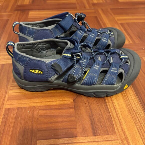 Keen Boys Navy Newport H2 Hiking Outdoor Sandals 5 - Picture 4 of 7